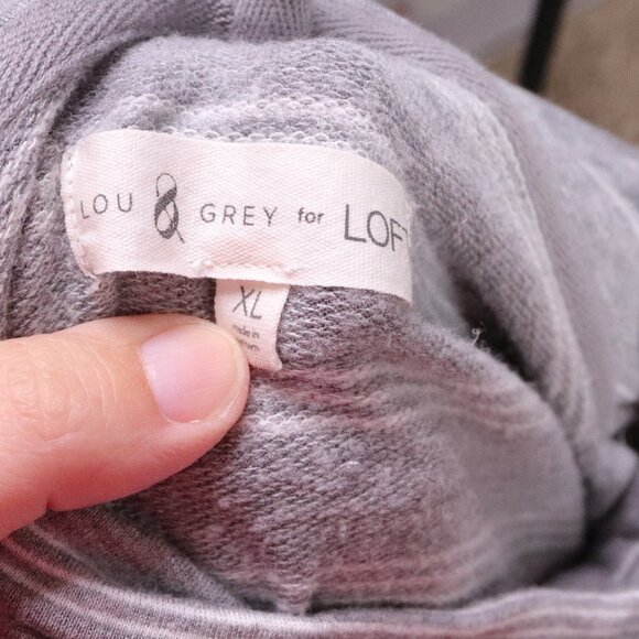 Lou & Gray for LOFT | Cowl Neck Long Sleeve Top XL - Picture 5 of 6
